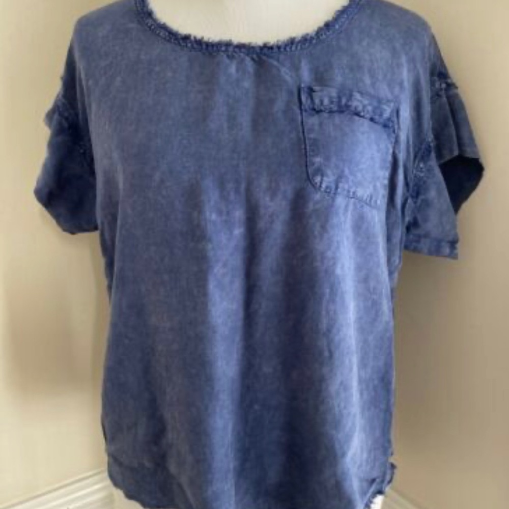 Pure +Good short sleeve blouse/tee from Anthropologie